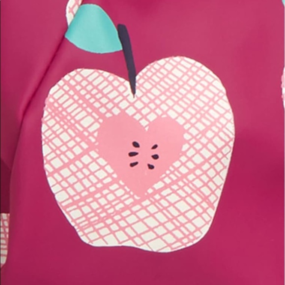 NWT Hatley kids apple orchard rain jacket - Picture 3 of 8